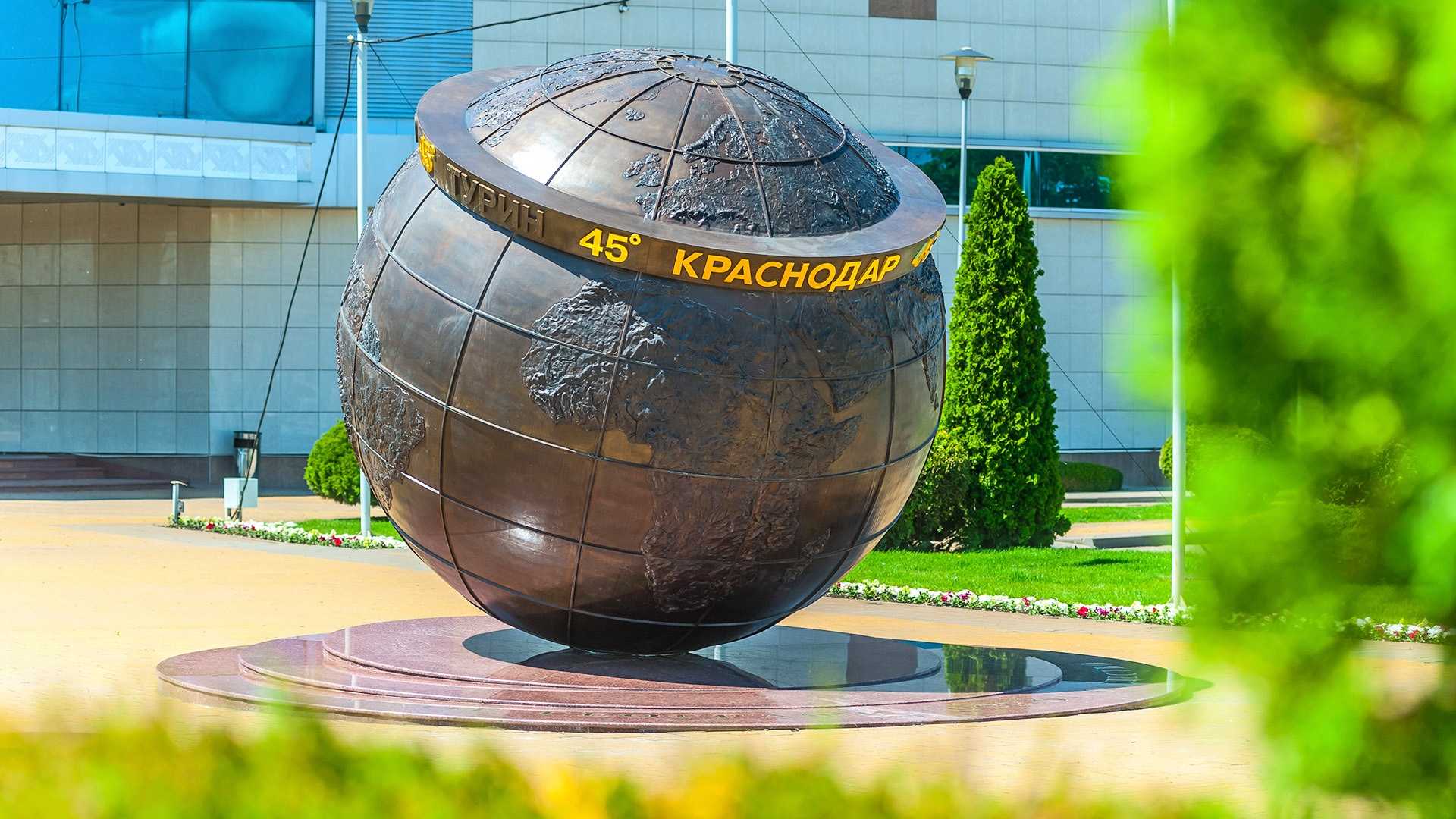 45 параллель карта